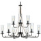 Progress Lighting Progress Lighting Riley Matte Black Chandelier P400210-031