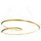 Kuzco Lighting Kuzco Lighting Ampersand Brushed Gold LED Pendant Light PD22339-BG-UNV-010