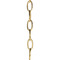 Progress Lighting Progress Lighting Accessory Chain Natural Brass Chain P8757-137