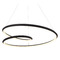 Kuzco Lighting Kuzco Lighting Ampersand Black LED Pendant Light PD22339-BK-UNV-010