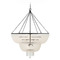 Crystorama Lighting Crystorama Lighting Rylee Matte Black Chandelier 614-MK