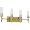 AFX Lighting Afx Lighting Huntington Light Antique Brass Bathroom Light HNTV3011MBLB