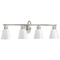 Progress Lighting Progress Lighting Ashford Brushed Nickel Bathroom Light P300317-009