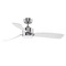 Fanimation Fans Fanimation Fans Sculptaire Chrome LED Ceiling Fan with Light FP8511CH