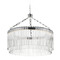 Maxim Lighting Maxim Lighting Jolie Polished Nickel LED Pendant Light with Drum Shade 38422CLPN