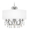 Crystorama Lighting Crystorama Lighting Othello Polished Chrome Crystal Chandelier 6625-CH-CL-SAQ