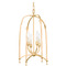 Troy Lighting Troy Lighting Rhett Vintage Gold Leaf Pendant Light F8815-VGL