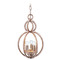 Crystorama Lighting Crystorama Lighting Garland Distressed Twilight Crystal Chandelier 6760-DT
