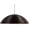 Visual Comfort Signature Collection Linnea Polished Nickel Etched Ribbon Glass Flush Mount Light SK5387PN-ERT