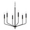 Mitzi by Hudson Valley Mitzi Hudson Brass and Black 6-Light Chandelier H516806-AGB/SBK