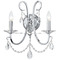 Crystorama Lighting Crystorama Lighting Othello Polished Chrome Sconce 6822-CH-CL-SAQ