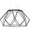 Progress Lighting Progress Lighting Geodesic LED Matte Black LED Pendant Light P500319-031-30