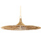 Troy Lighting Troy Lighting Costa Mesa Vintage Gold Leaf Pendant Light with Coolie Shade F8850-VGL