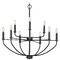 Progress Lighting Progress Lighting Leyden Matte Black Chandelier P400228-031