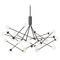 Kuzco Lighting Kuzco Lighting Moto Black LED Chandelier CH97358-BK-UNV