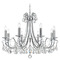 Crystorama Lighting Crystorama Lighting Othello Polished Chrome Crystal Chandelier 6828-CH-CL-S