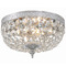 Crystorama Lighting Crystorama Lighting Ceiling Mount Polished Chrome Flushmount Light 710-CH-CL-I