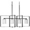 Progress Lighting Progress Lighting League Matte Black Island Light with Cylindrical Shade P400287-31M