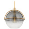 Troy Lighting Troy Lighting Ivins Patina Brass Pendant Light with Globe Shade F9416-PBR