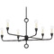 Troy Lighting Troy Lighting Orson Black Iron Chandelier F9531-BI