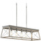 Progress Lighting Progress Lighting Briarwood Galvanized & Rustic Bleached Oak Island Light P400048-141