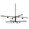 Mitzi by Hudson Valley Mitzi Paige Soft Black 8-Light Chandelier H326808-SBK