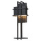 Maxim Lighting Maxim Lighting Prairie Black LED Outdoor Wall Light 30776BK