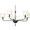 Troy Lighting Troy Lighting Osmond Black Iron Chandelier F9737-BI