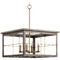 Progress Lighting Progress Lighting Hedgerow Distressed Brass & Aged Oak Pendant Light P400253-175