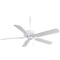 Minka Aire Minka Aire Sundowner White Ceiling Fan Without Light F589-WH