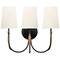 Visual Comfort Signature Collection Rivers Aged Iron Linear Chandelier TOB2672AI/RBZ-L