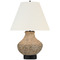 Visual Comfort Signature Collection Studio Ash Ceramic Table Lamp TOB3242ASH-L