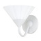 Mitzi by Hudson Valley Mitzi Lola Textured White Single Wall Sconce H817101-TWH