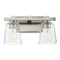 Maxim Lighting Maxim Lighting Cubos Satin Nickel Bathroom Light 21382CLSN