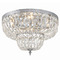 Crystorama Lighting Crystorama Lighting Ceiling Mount Polished Chrome Flushmount Light 718-CH-CL-MWP