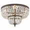 Crystorama Lighting Crystorama Lighting Ceiling Mount English Bronze Flushmount Light 718-EB-CL-MWP