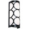 AFX Lighting Afx Lighting Lake Black Sconce LAKS0513CBBK