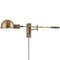 Troy Lighting Troy Lighting Cannon Patina Brass Swing Arm Lamp PTL1108-PBR