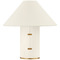 Troy Lighting Troy Lighting Bond Patina Brass & Parchment-Wrapped Table Lamp with Empire Shade PTL1315-PBR