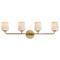Maxim Lighting Maxim Lighting Durham Natural Aged Brass Bathroom Light 12694WTNAB