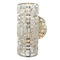 Allegri Lighting Allegri Crystal Strato Polished Silver Sconce 037021-014-FR001