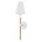 Mitzi by Hudson Valley Mitzi Suki Textured White Single Wall Sconce H708101-TWH