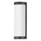 Maxim Lighting Maxim Lighting Halfpipe Black LED Outdoor Wall Light 55512WTBK
