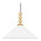 Mitzi by Hudson Valley Mitzi Janelle Aged Brass Single Light Wall Sconce H682701-AGB