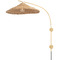 Troy Lighting Troy Lighting Valier Vintage Gold Leaf Plug and Cord Wall Lamp PTL8735-VGL