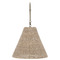 Visual Comfort Signature Collection Goodman Antique Nickel Ash Small Hanging Light TOB5090AN-ASH
