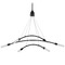 Progress Lighting Progress Lighting Kylo LED Matte Black LED Chandelier P400263-031-30
