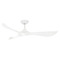 Maxim Lighting Maxim Lighting Keanu Matte White Ceiling Fan Without Light 88754MW
