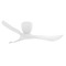 Maxim Lighting Maxim Lighting Keanu Matte White Ceiling Fan Without Light 88753MW