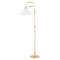 Mitzi by Hudson Valley Mitzi Janelle Aged Brass Single Light Pendant HL682401-AGB